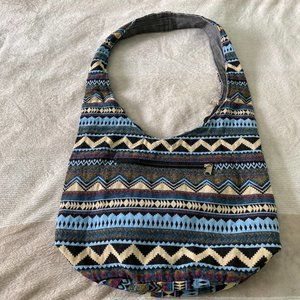 Hobo hippie Aztec tribal crossbody bag